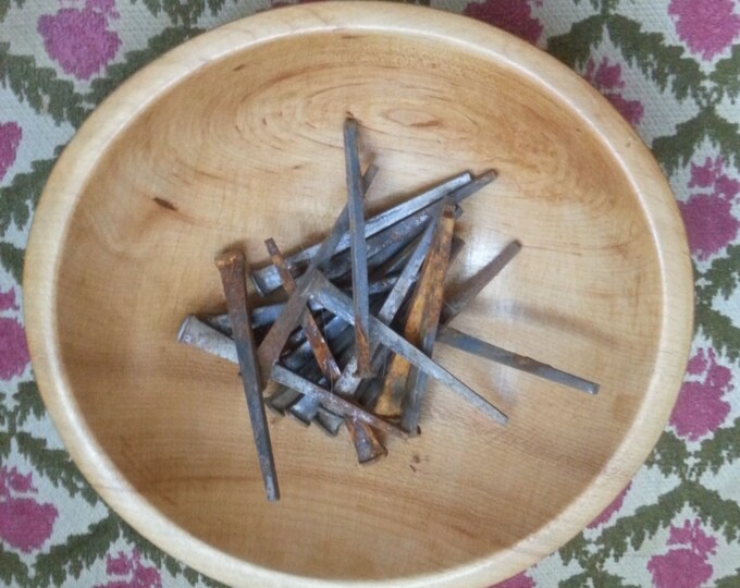 Old Square Head Nails Old Barn Nails Rusty Nails Primitive Nails