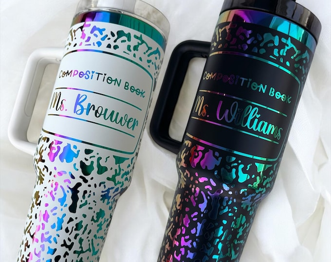 Personalized Teacher Gift, Teacher Tumbler, Engraved Teacher Cup, Custom Teacher Gift, End of the Year Teacher Gift Personalized Teacher Cup