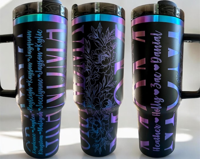 Custom Grandmother - Engraved Tumbler