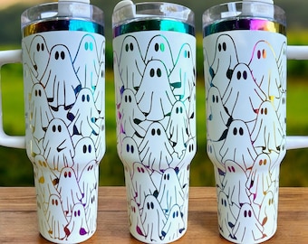 Halloween Ghosts - Engraved Tumbler