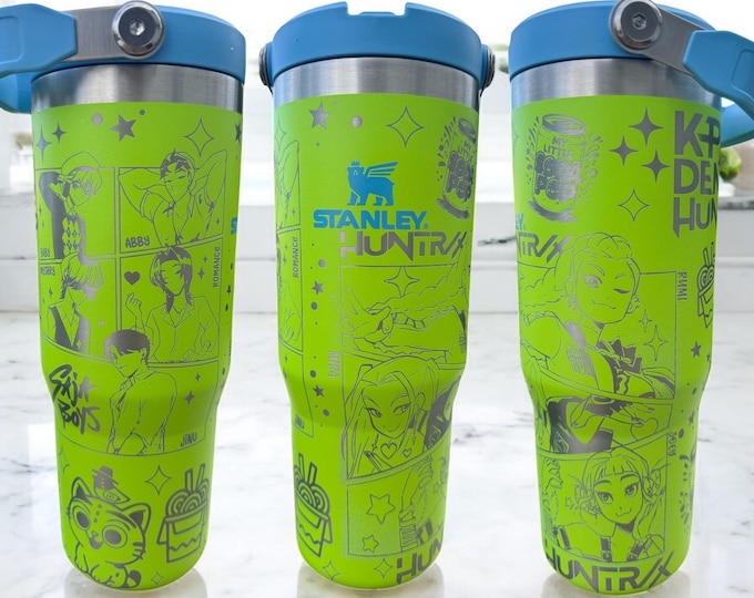 Kpop Demon Hunters - Engraved Stanley Tumbler