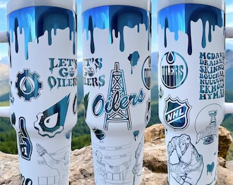 Edmonton Oilers - Engraved Tumbler