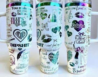 Sabrina Carpenter - Engraved Tumbler