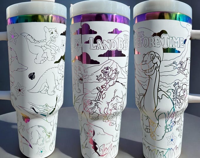 The Land Before Time - Engraved Tumbler