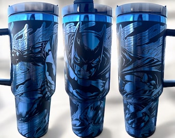 Batman - Engraved Tumbler