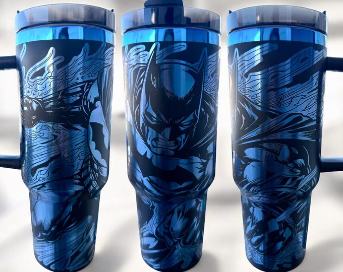Batman - Engraved Tumbler
