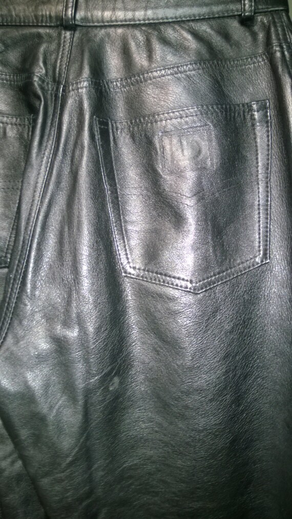 Pantalon Pantalon Pantalon vintage des années 90 en cuir noir VINTAGEPANTS mi-basse s pantalon en cuir petit 40d94c Pantalon Pantalon Pantalon vintage des années 90 en cuir noir VINTAGEPANTS mi-basse s pantalon en cuir petit 40d94c