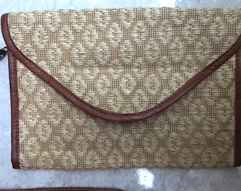 80s bag woven beige