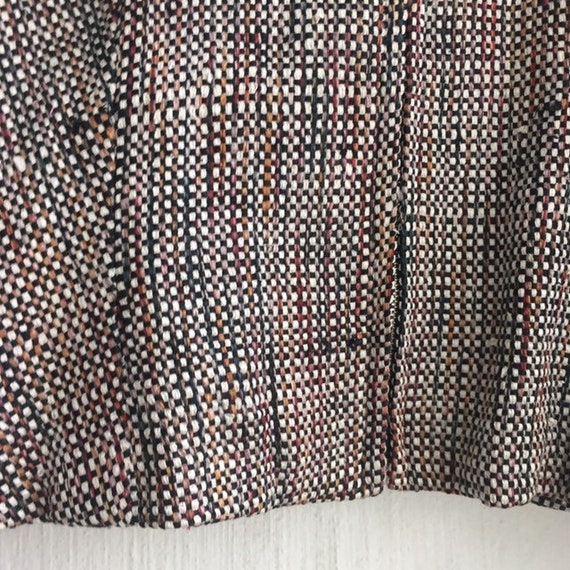 60s jacket tweed zip up womens transitional seaso… - image 9