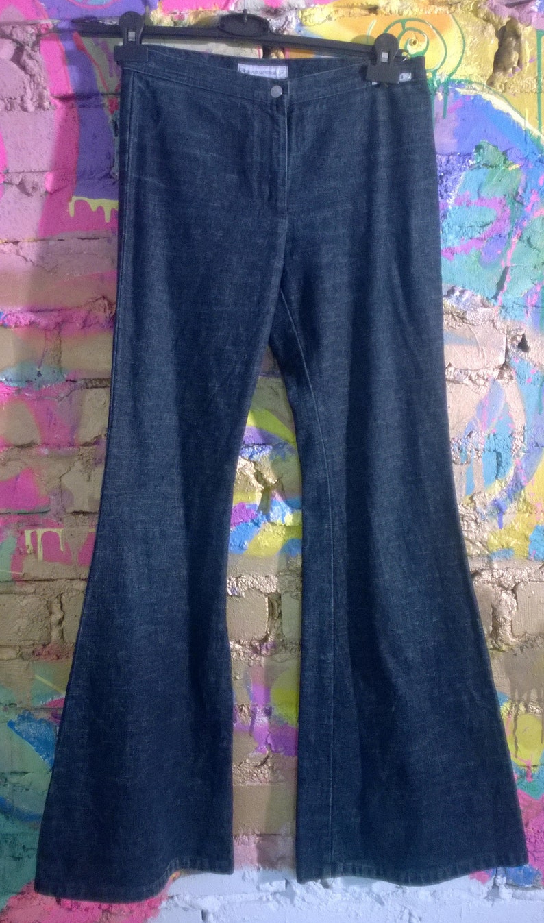 Vintage 90s Jeans Bellbottom Fornarina Jeans LowCut Size 28 xs s