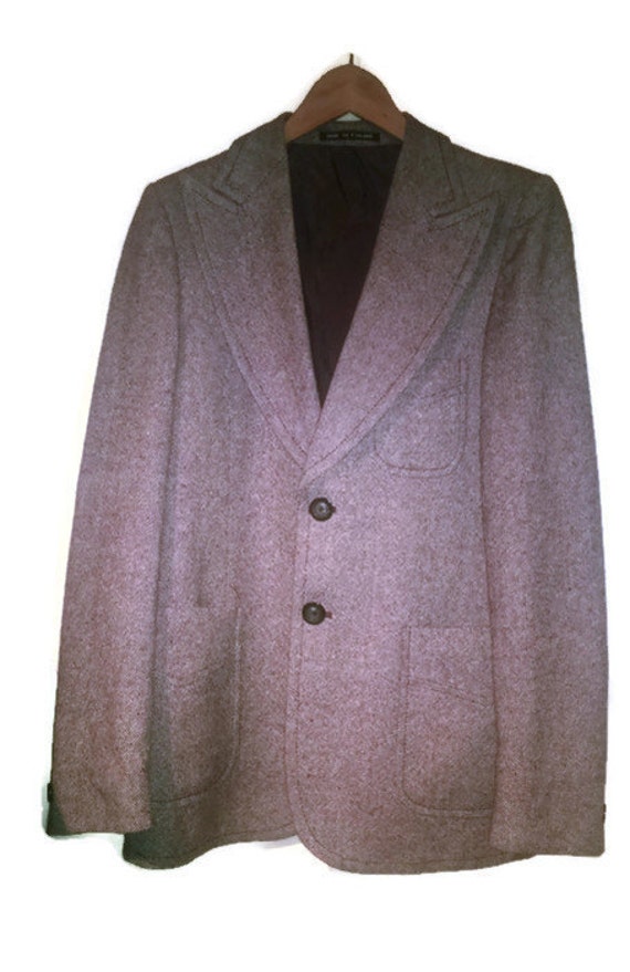 Vintage 70s jacket Tweed Mens VINTAGE 70s JACKET