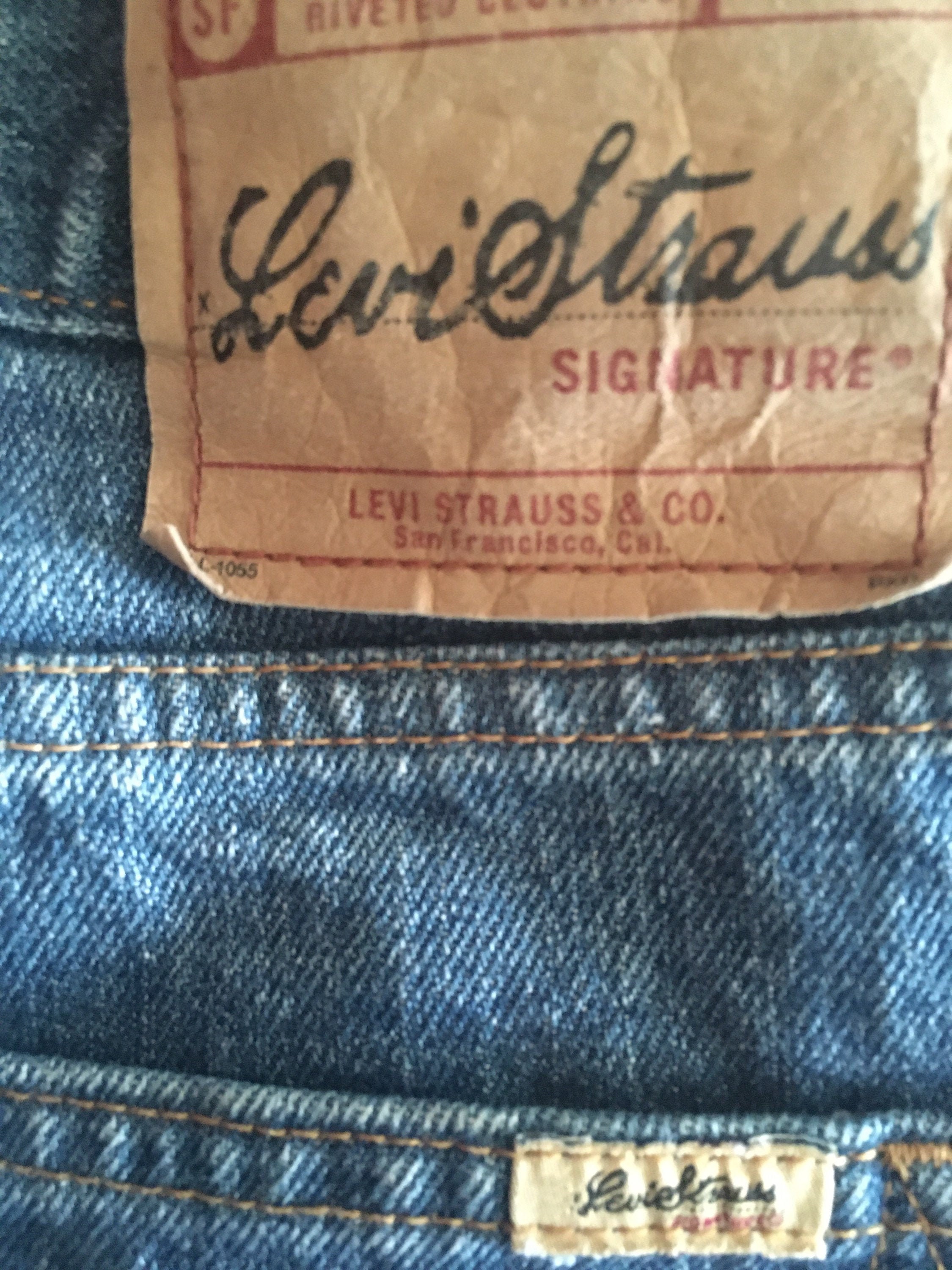 Levis Signature Jeans Medium Wash Light Blue Size 34/34 Levis - Etsy