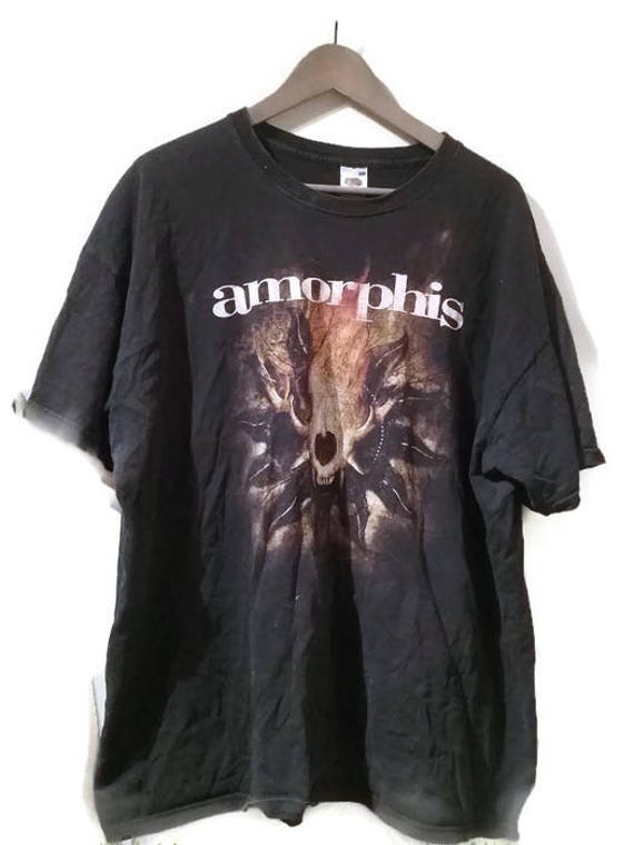 Band T Shirt Amorphis Black T Shirt 