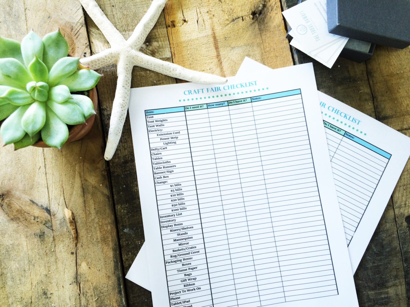 Craft Fair Checklist.pdf Craft Fair Checklist . Printable Digital Download . Market Fair Prep ...
