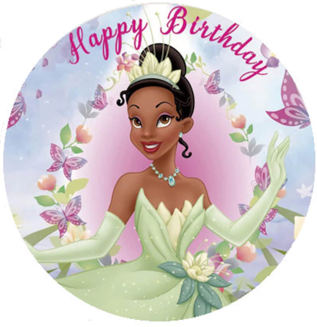 Princess Tiana Happy Birthday Custom Made Pinata - Etsy