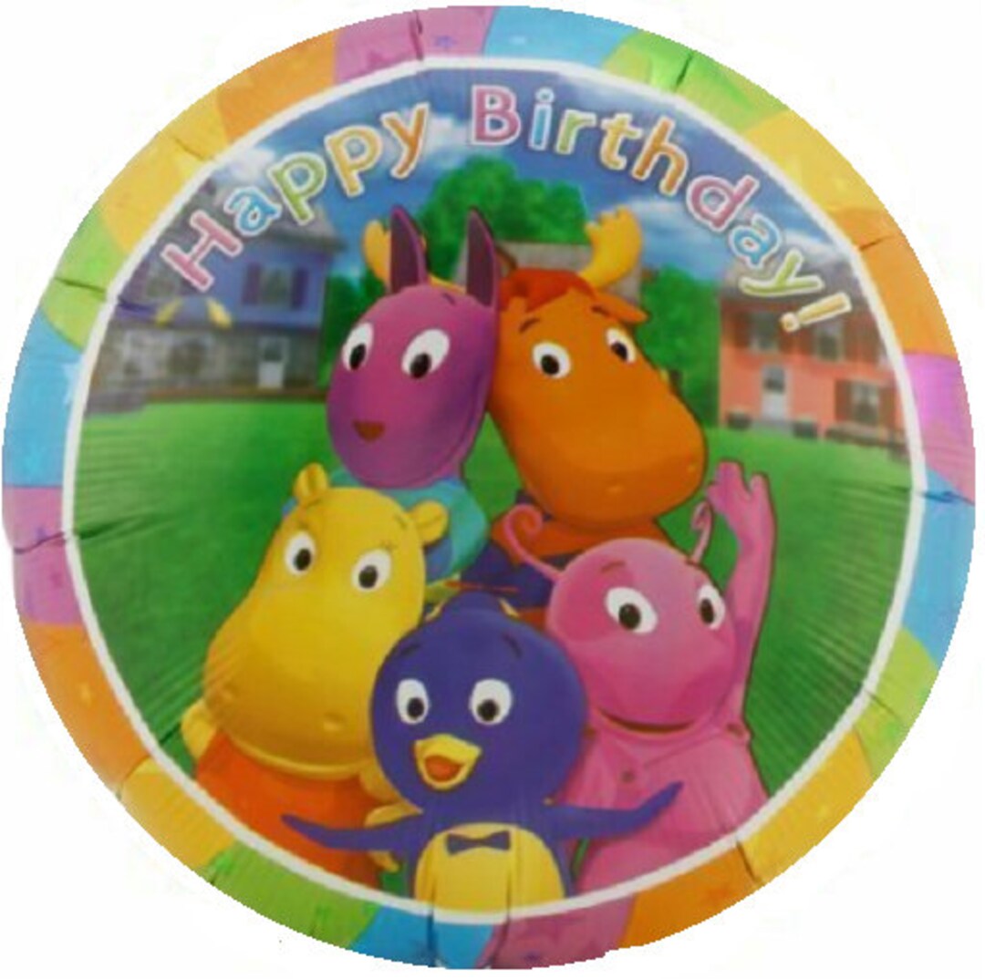 The Backyardigans Happy Birthday Custom Made Pinata bback Etsy