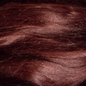 20 gr- 0,70 oz, Ramie roving fiber, colour Chocolate