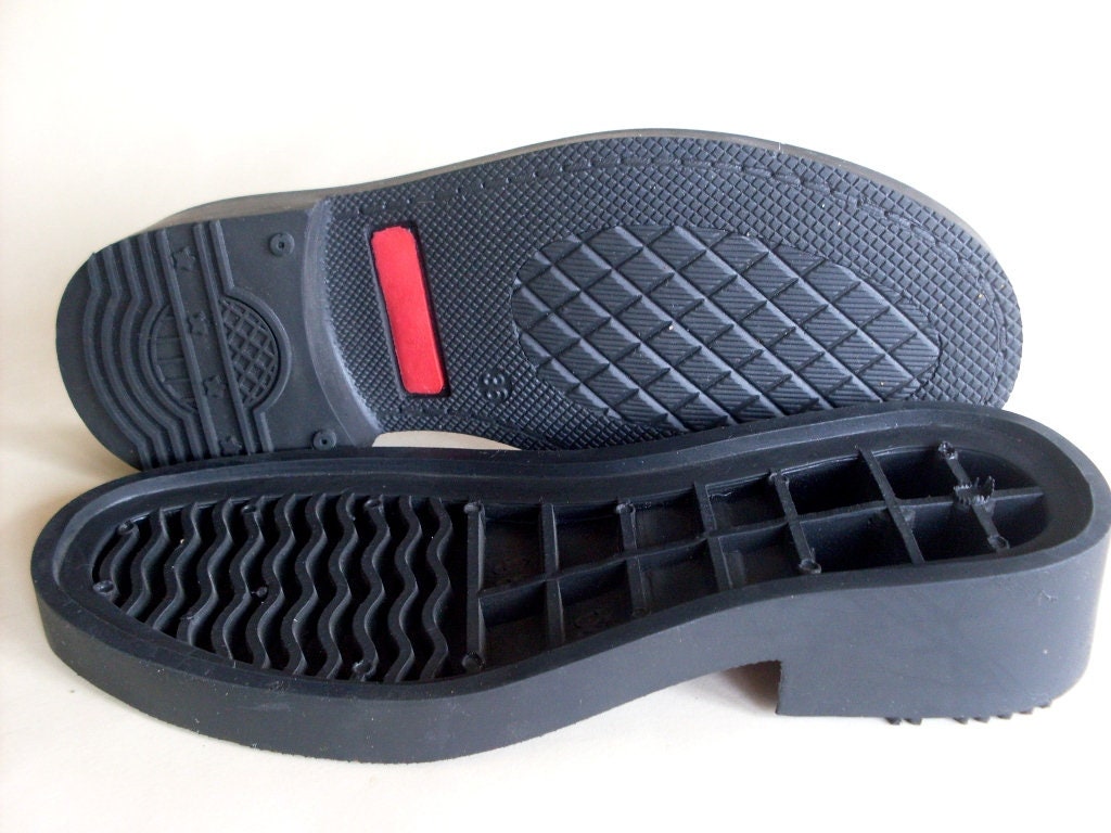Suela de goma para zapatos, suela completa, suministros de reparación de  zapatos, antideslizante, Negro : : Ropa, Zapatos y Accesorios