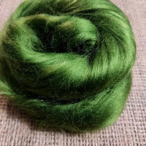 20 gr- 0,7 oz, Ivy, Viscose Fiber  - Nuno Felting / Wet Felting / Felting Supplies / Hand Felting