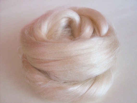 Viscose Fiber Cinnamon 20 gr- 0,7 oz Nuno Felting Wet Felting Felting Supplies Hand Felting