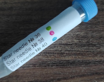 Ago Con Punta Triangolare (set Da 3 Aghi) - Collini Atomi Di