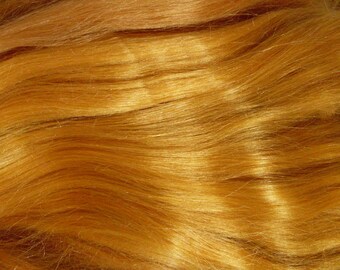 20 gr- 0,70 oz, Ramie roving fiber, colour Saffron