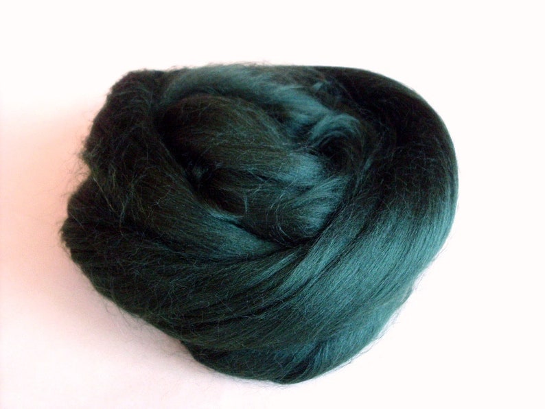Viscose Fiber 20 gr- 0,7 oz Fir Nuno Felting Wet Felting Felting Supplies Hand Felting