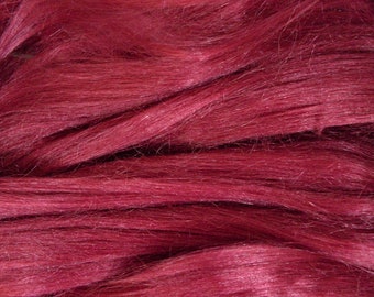 20 gr- 0,70 oz, Ramie roving fiber, colour Soft fruit