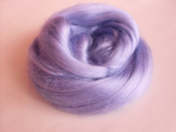 Viscose Fiber Cinnamon 20 gr- 0,7 oz Nuno Felting Wet Felting Felting Supplies Hand Felting