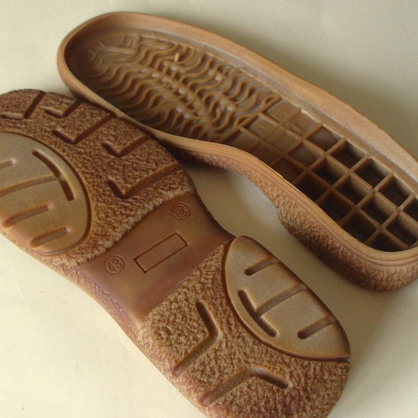 Rubber soles for shoes, male model, soles for handmade shoes, TEP