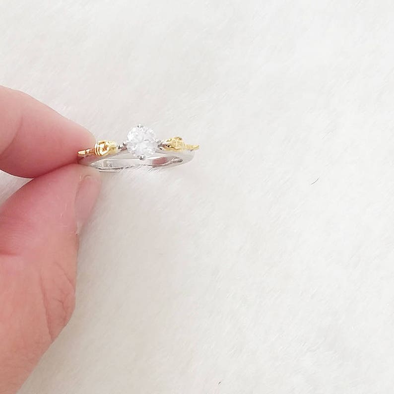 pikachu ring pokemon engagement wedding band