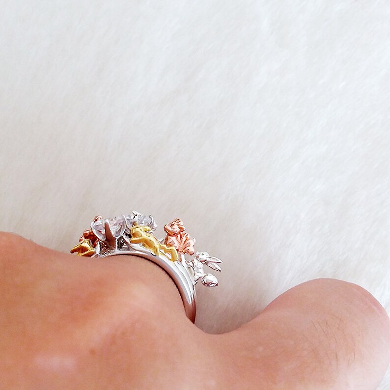 pikachu ring pokemon engagement wedding band