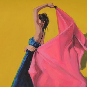Can&#39;t Put It Down  .  Giclee Art Print