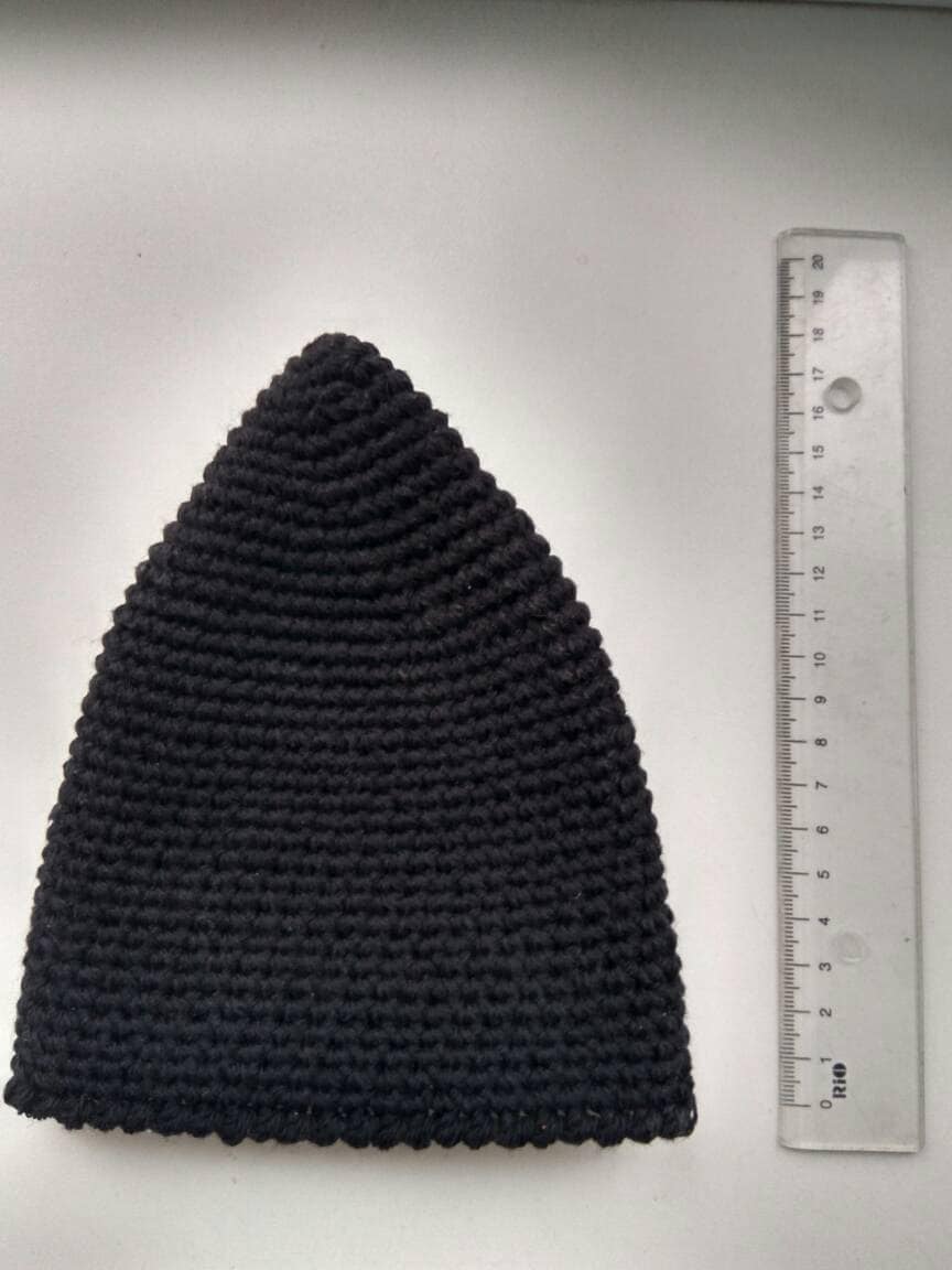 DOCKER STYLE Beanie Cap - Watch Cap - Leon Hat - Black Skull DOCKER STYLE Beanie Cap - Watch Cap - Leon Hat - Black Skull