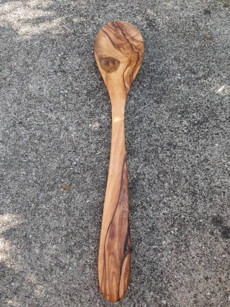 Olive wood spoons wooden cooking and serving utensils Etsy