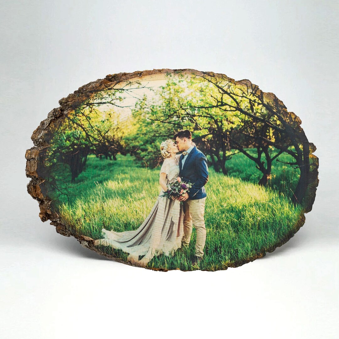 Create Your Own Personalized Picture Frame, Wood Picture Frame, Photo on Wood, Custom Frame