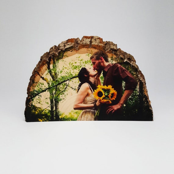 Custom Wood Photo Gift 5th Anniversary Rustic Home Decor - Custom Home Decor Wedding Gifts Custom Wood Photo Gift 5th Anniversary Rustic Home Decor - Custom Home Decor Wedding Gifts
