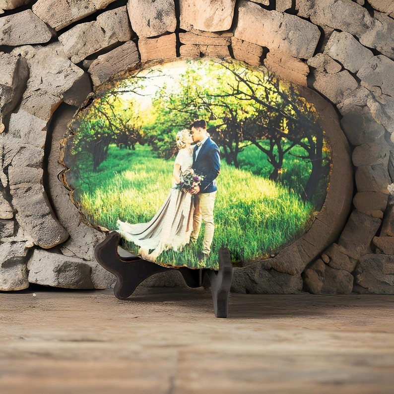 LARGE Custom Wood Photo, 5th Anniversary Gift, Anniversary Gift, Wedding Picture on Wood, Wood Anniversary Gift, 5 Year Anniversary, Custom image 5