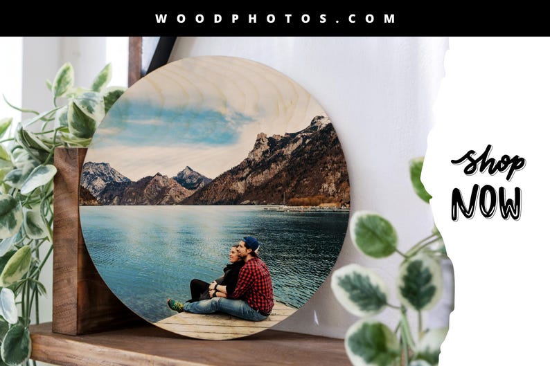 5th Anniversary Gift, Photo on Wood, Picture on Wood, Wood Anniversary Gift, 5 Year Anniversary, Wood Wedding Gift, Custom Wood Burning image 7