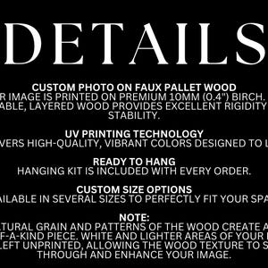 Hunting Signs, Wood Pallet Sign, Hunting Gifts for Men, Hunter Gifts, Hunting Season, Hunting Picture Frame, Bow Hunting, Deer Hunting image 3