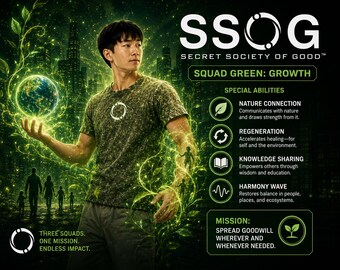 SSOG - GREEN Denim T-Shirt