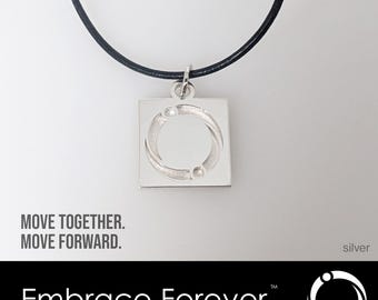 ECHOES charm - SILVER pendant (free shipping!)
