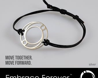 Embrace Forever  Bracelet - SILVER (free shipping!)