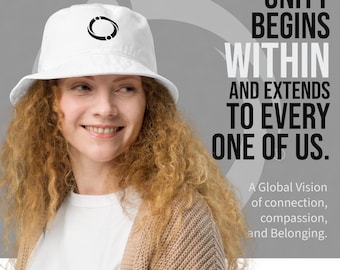BUCKET HAT - Embrace Forever - Move together. Move forward.