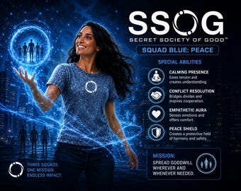 SSOG - BLUE Denim T-Shirt