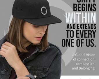 5 PANEL CAP - Embrace Forever - Move together. Move forward.