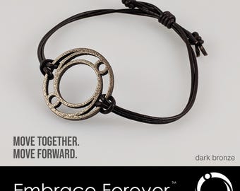 Embrace Forever Bracelet - DARK BRONZE (free shipping!)