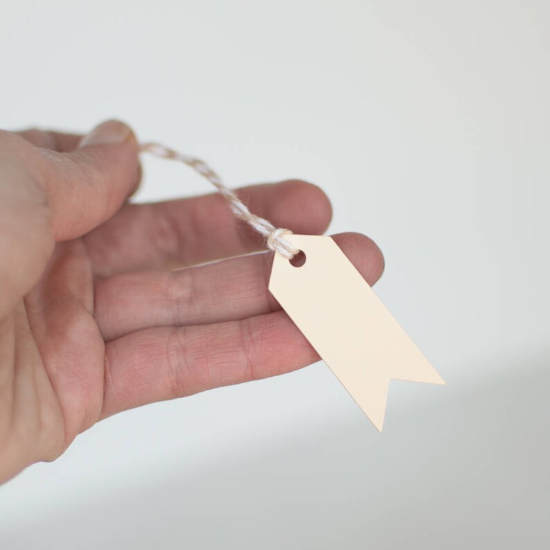 Small Arrow Cardstock Tags: Gift Embellishment Tags (set of 10) - Etsy