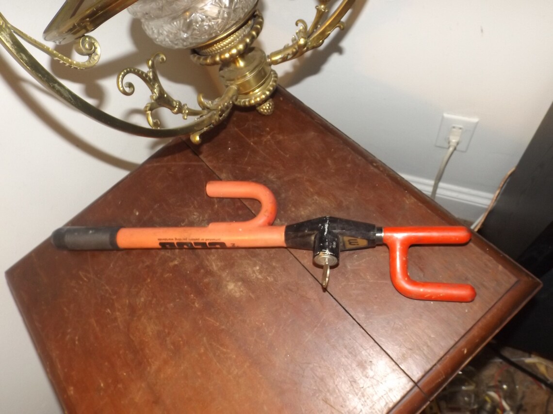 Original 1980s THE CLUB Car AntiTheft Device w/Key Works Etsy