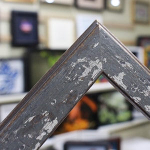 Vermont Distressed Wood - Rustic Barnood Photo Frame - Custom Molding - Handcrafted - Farmhouse Décor